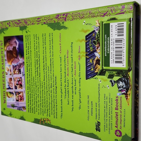 R.L. Stine Garbage Pail Kids -- Welcome to Smellville - Picture 5 of 6